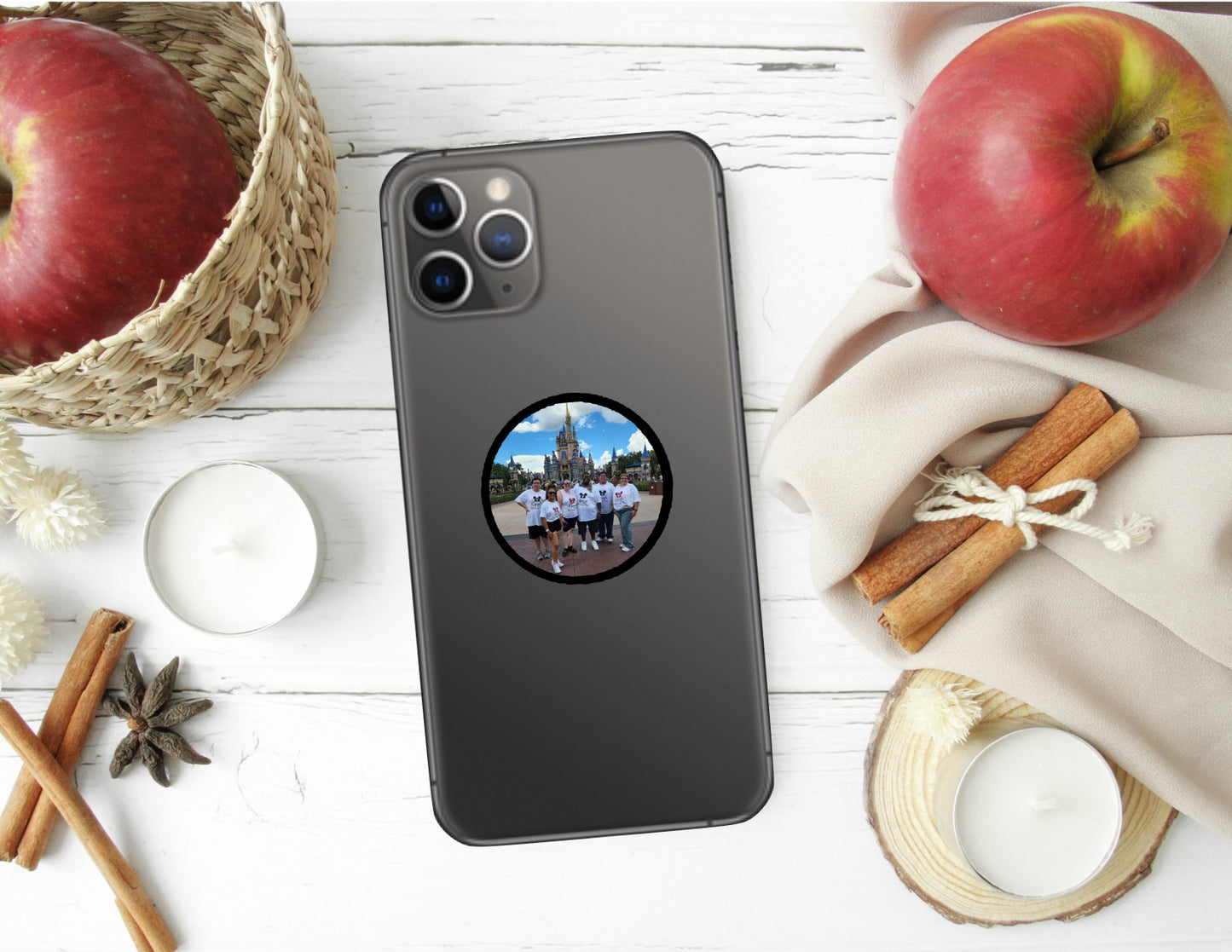 Personalized Photo Phone Grip for Cell Phone