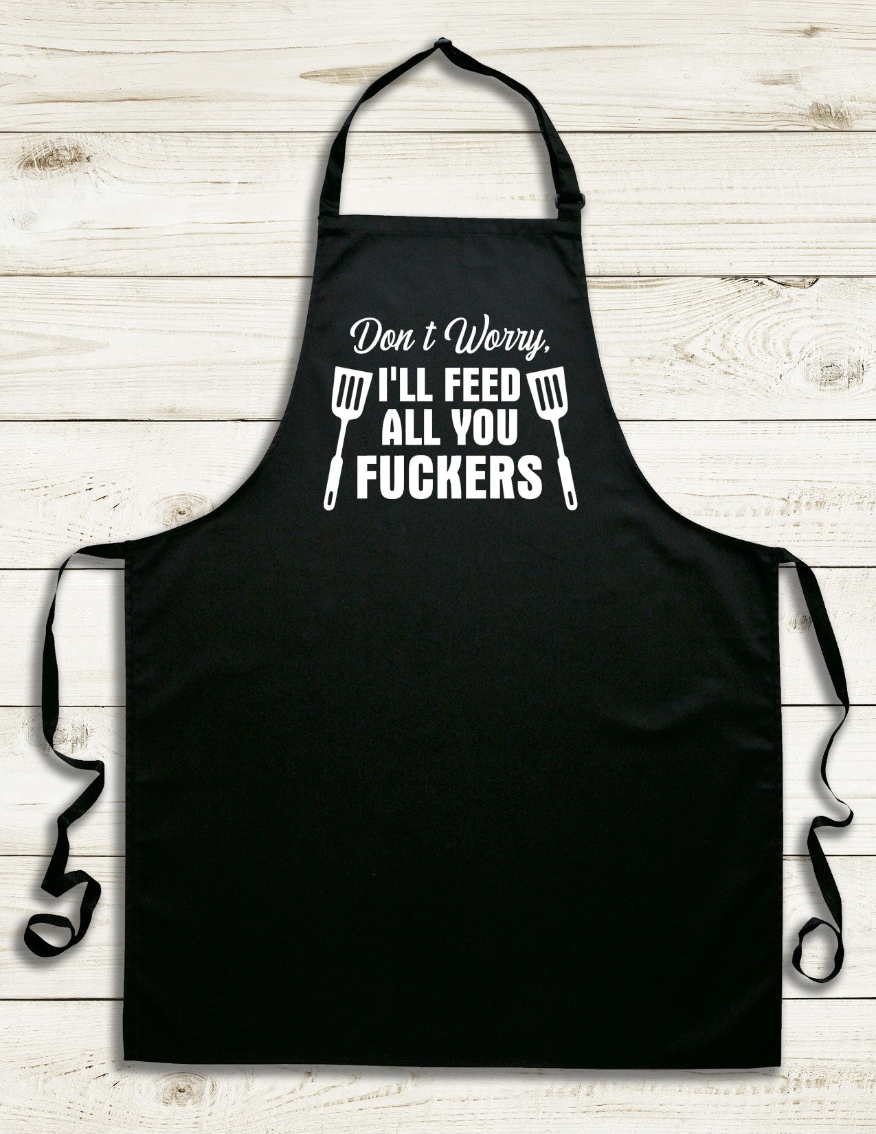Funny Aprons Black
