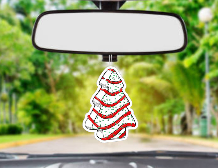 Tree Cake Car Air Freshener