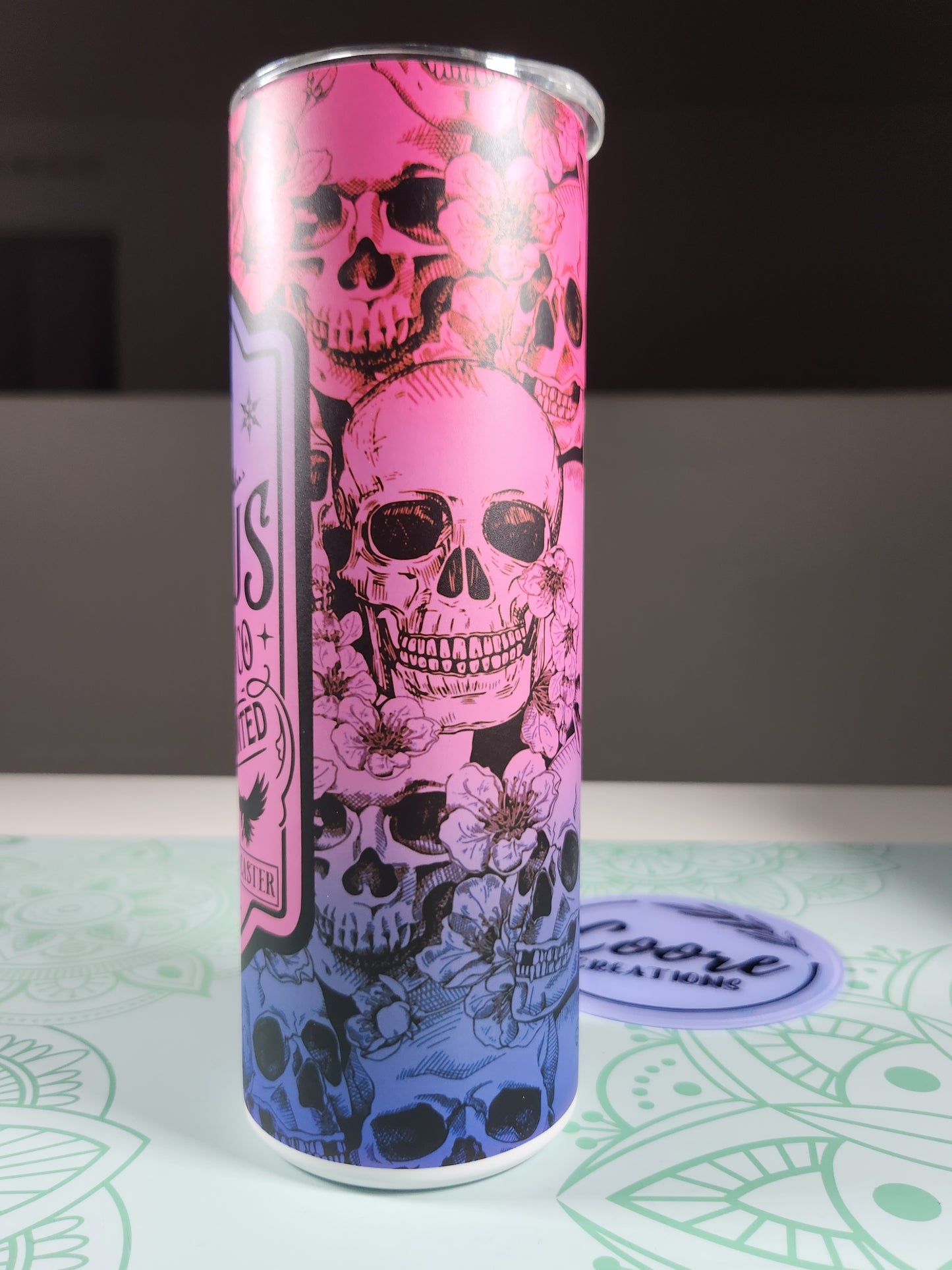 Hocus Pocus Glow in the Dark Halloween Tumblers