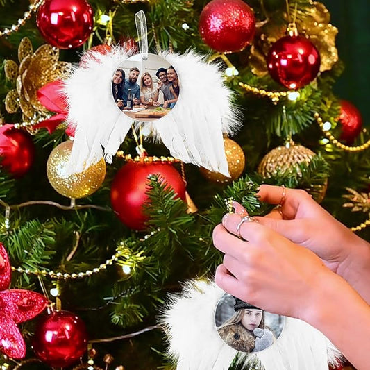 Memorial Angel WIngs Ornaments