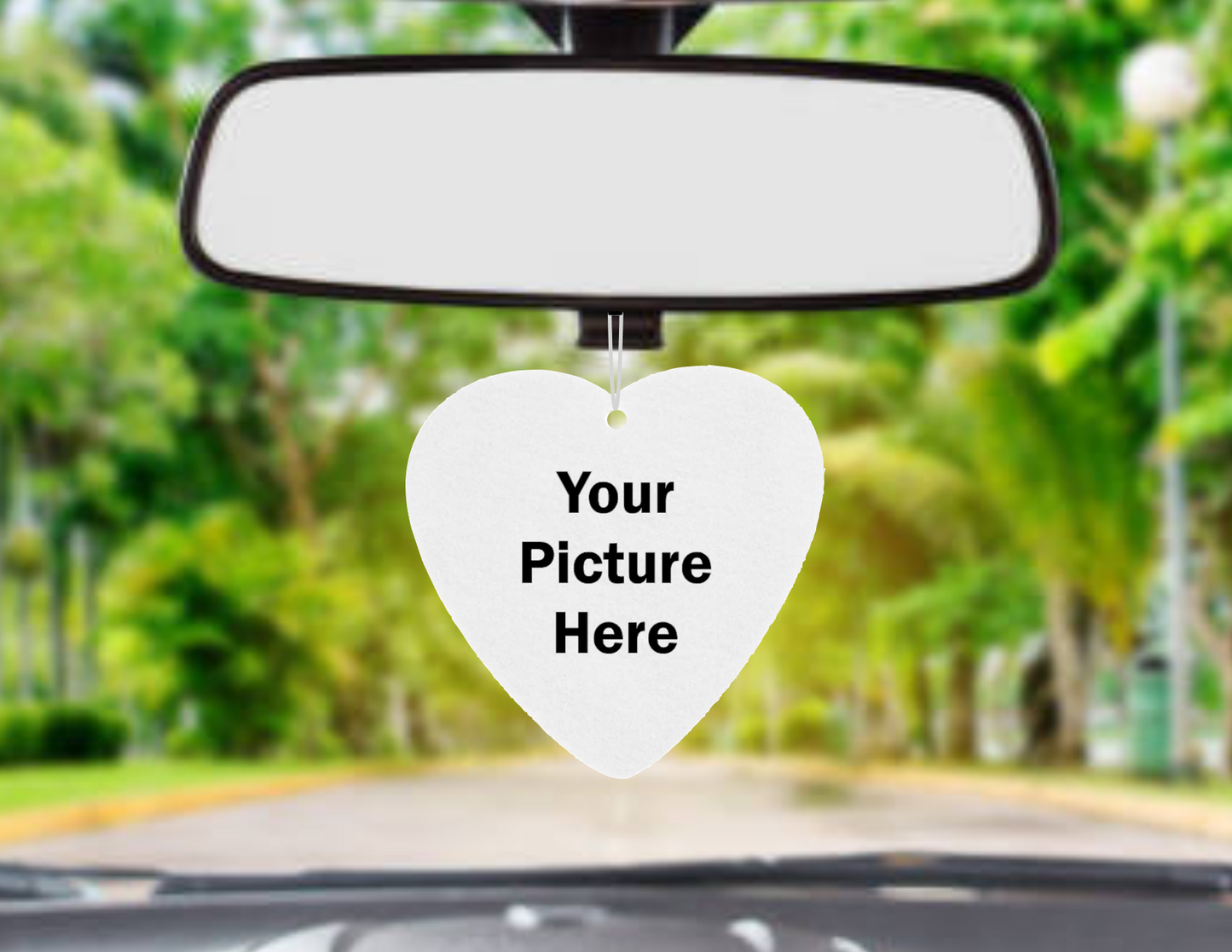 Heart Shaped Customized Car Air Fresheners