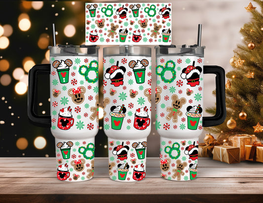 Mouse Christmas Treats 40 Oz Tumblers