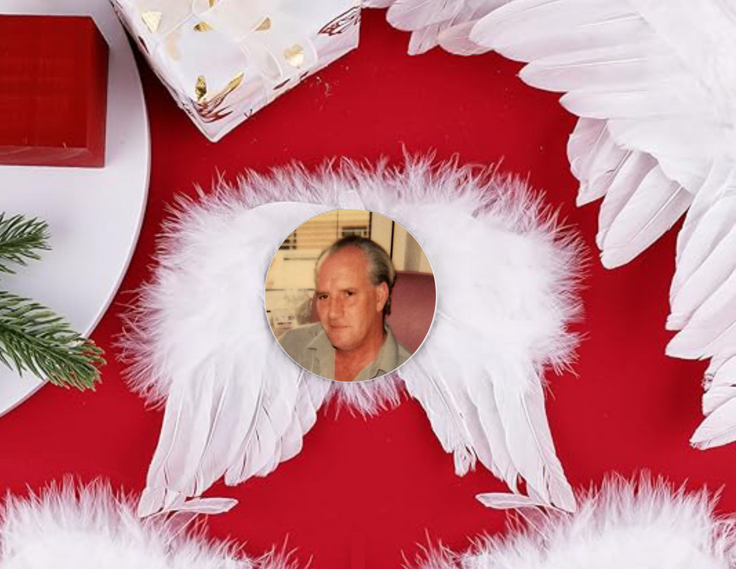 Memorial Angel Wings Ornaments