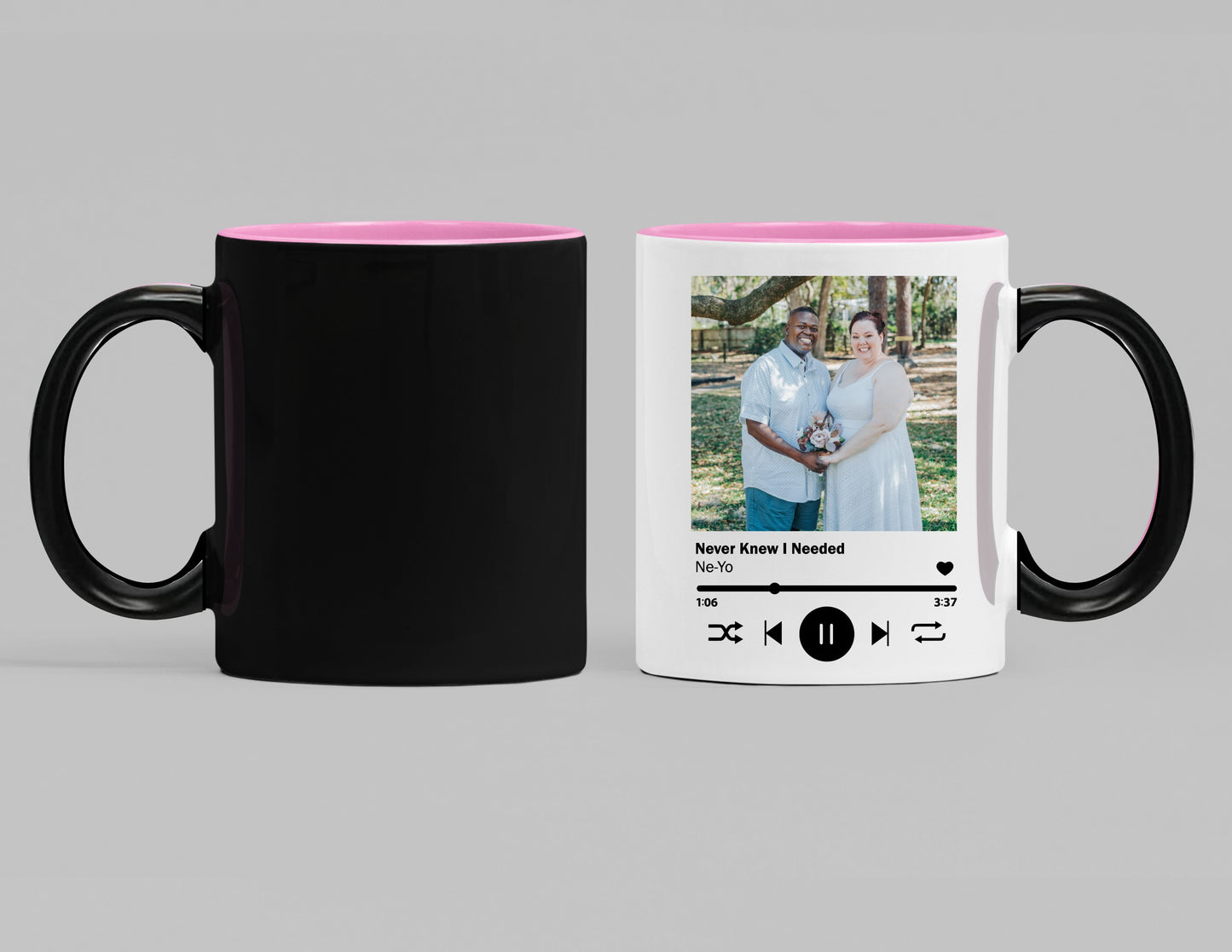 Favorite Song Color Changing Mugs Heat Sensitivite