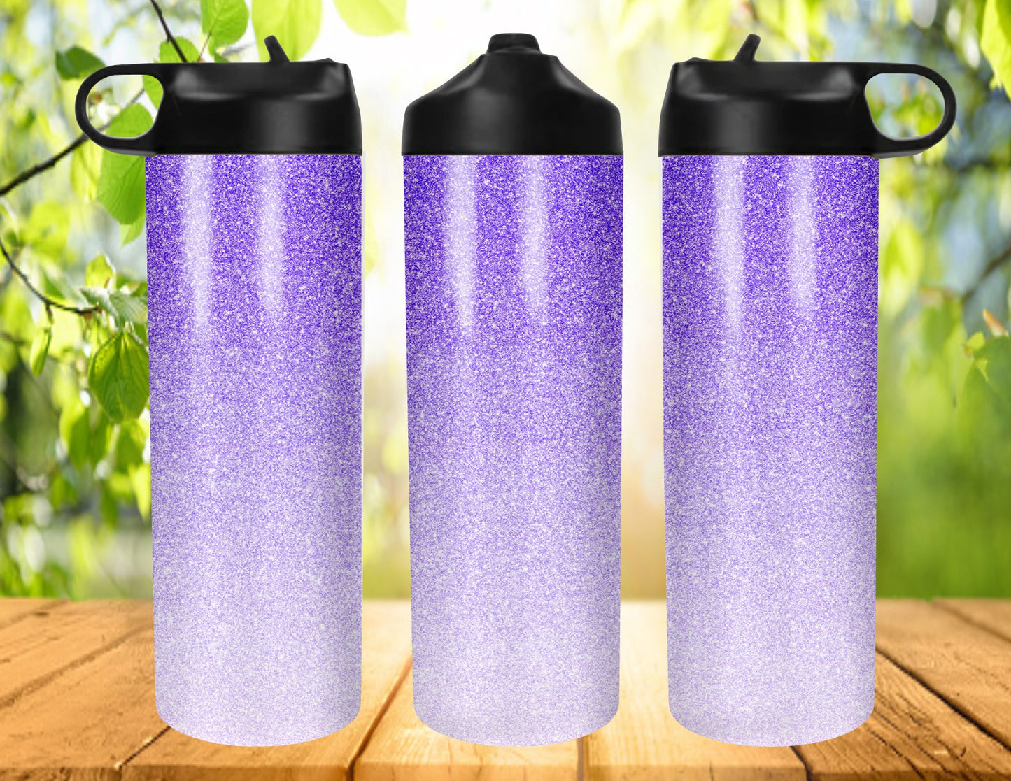 Glitter Ombre Design Tumbler