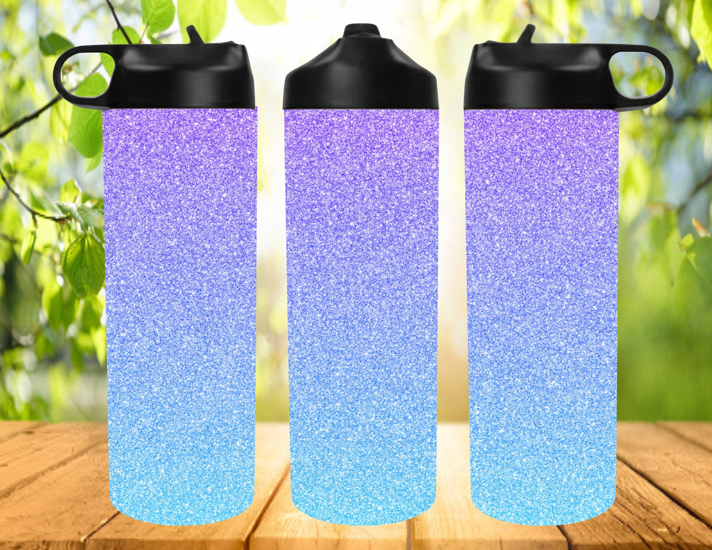 Glitter Ombre Design Tumbler