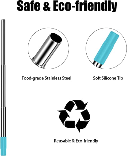 Collapsible Travel Straw