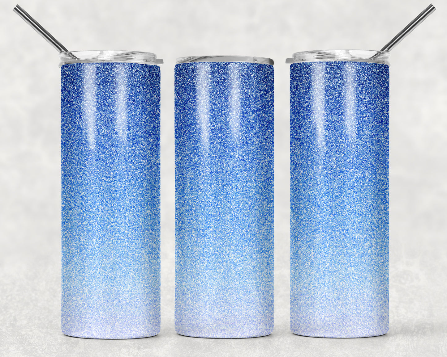 Glitter Ombre Design Tumbler