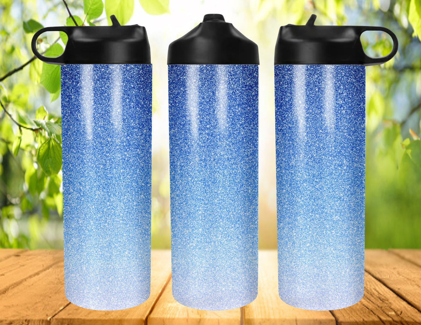 Glitter Ombre Design Tumbler