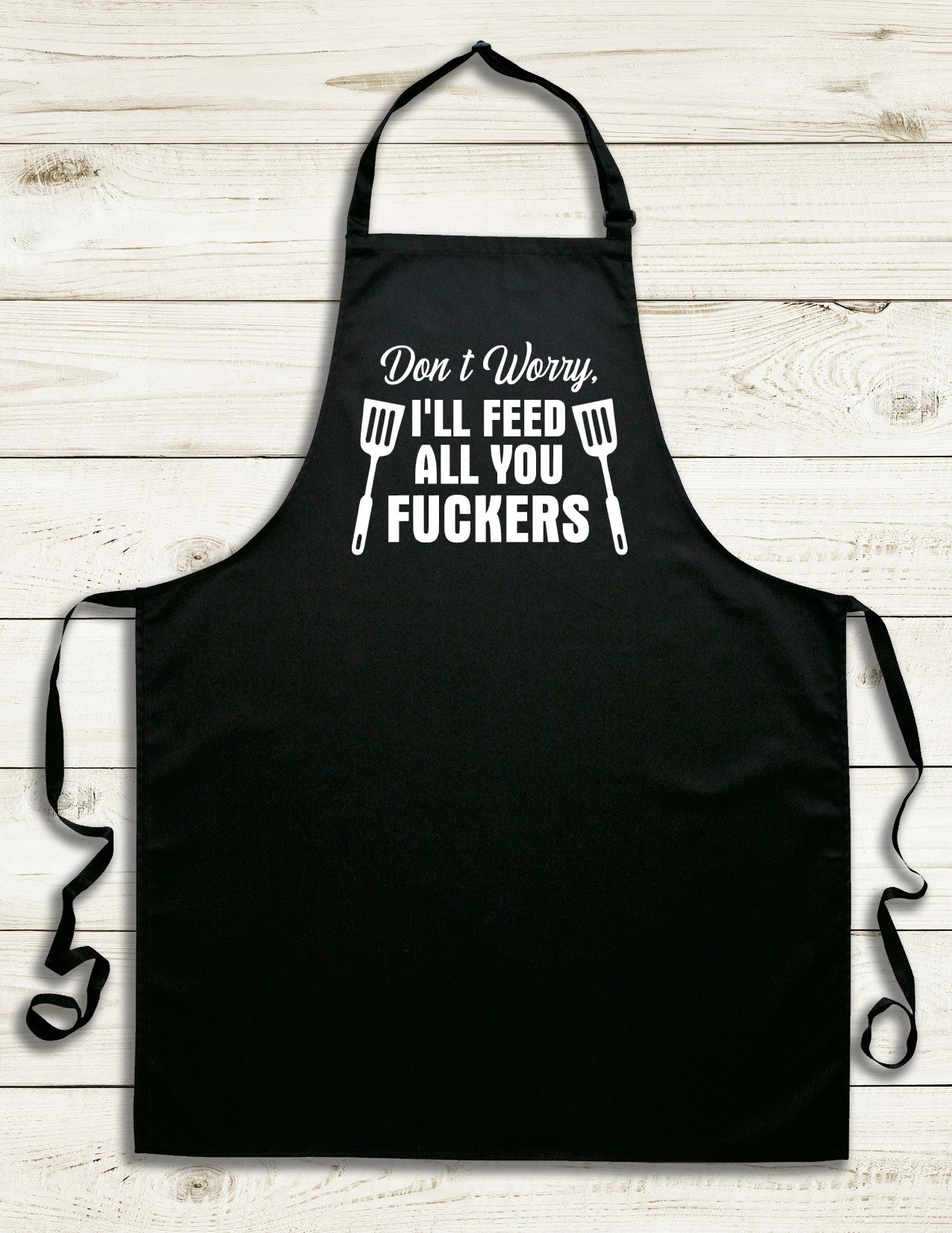 Funny Aprons Black