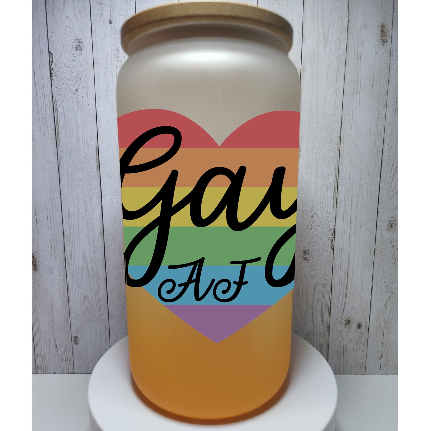 Pride Ombre Glass Cans