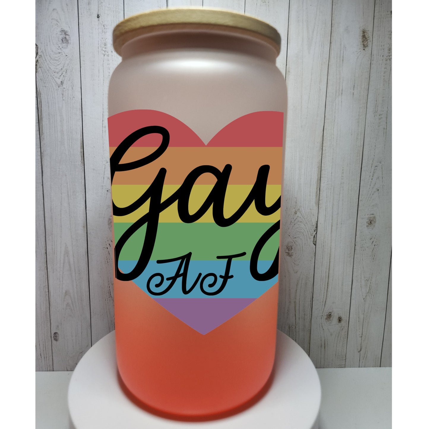 Pride Ombre Glass Cans