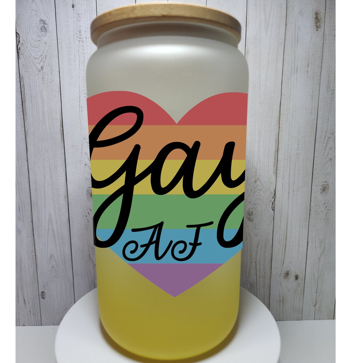 Pride Ombre Glass Cans