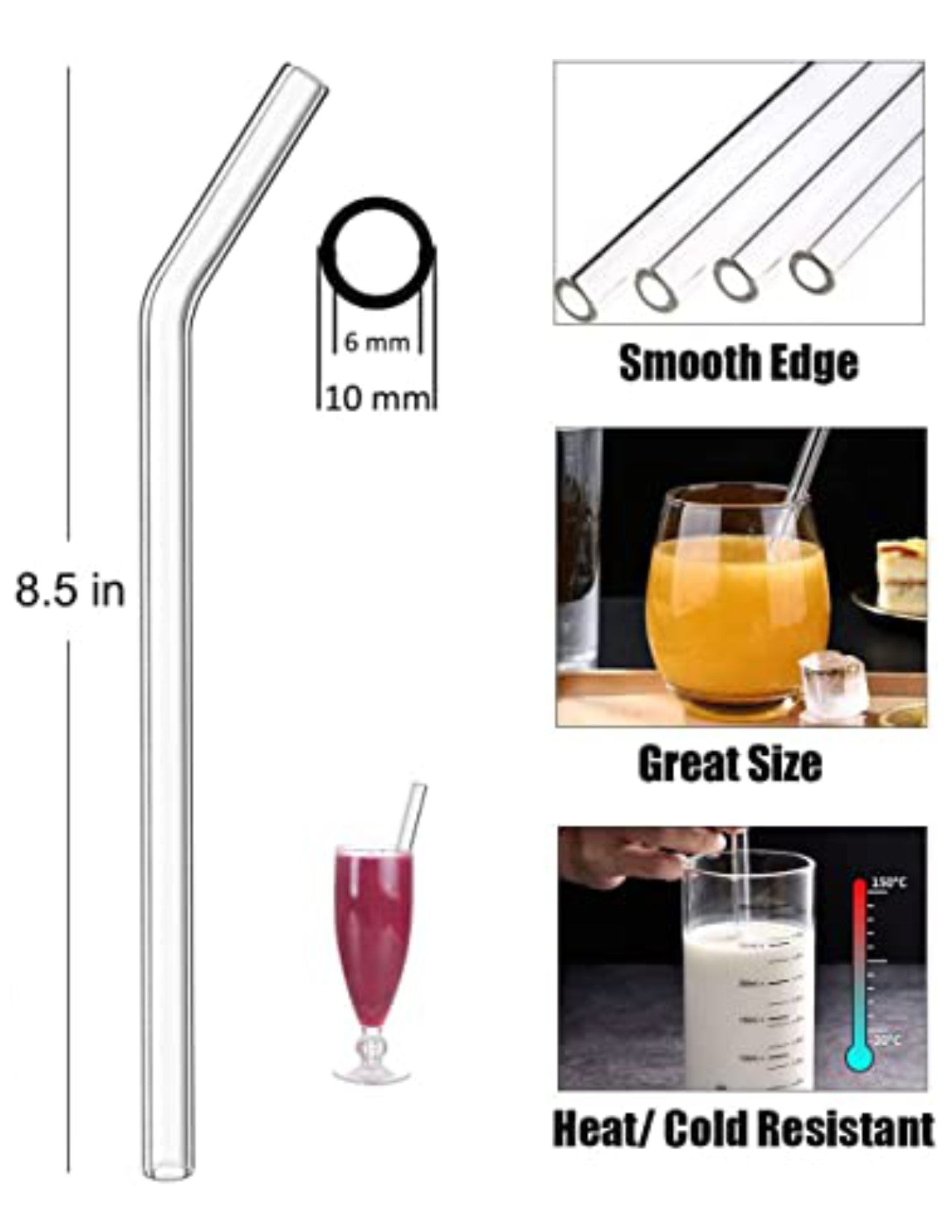 Glass Straws