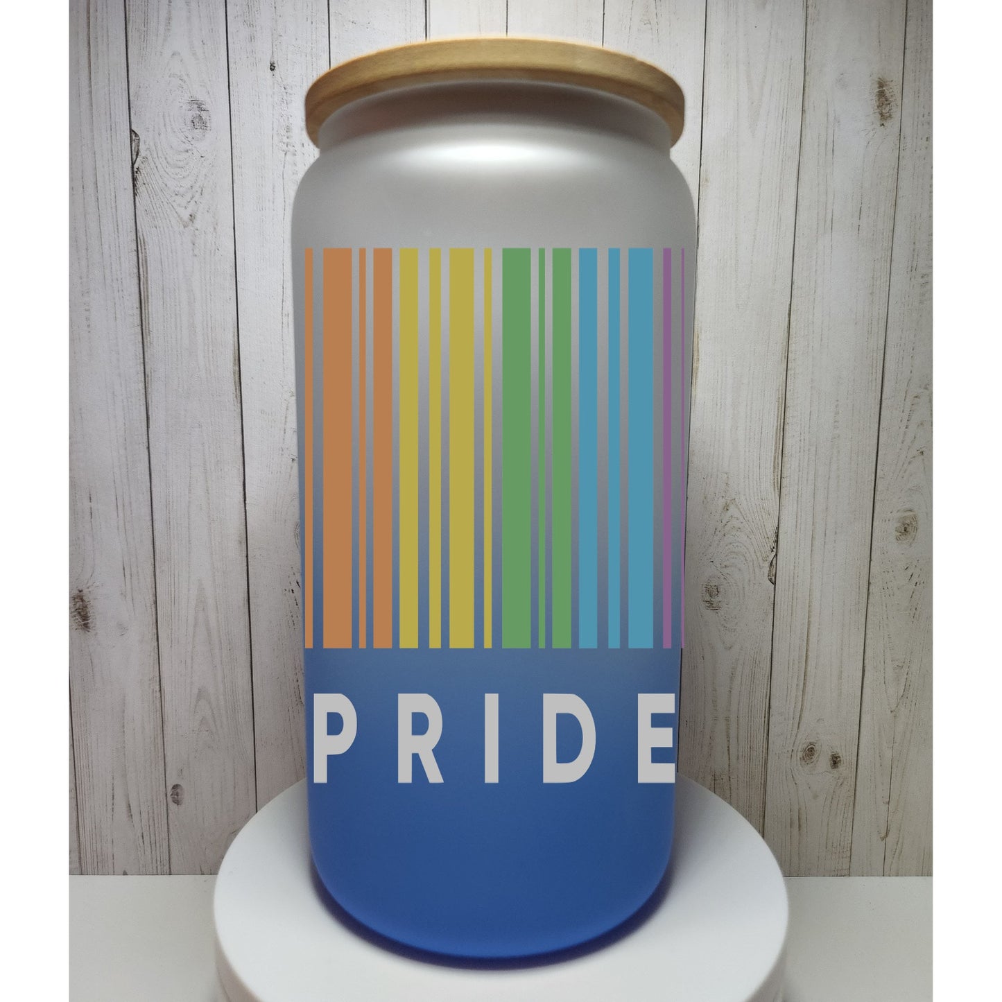 Pride Ombre Glass Cans