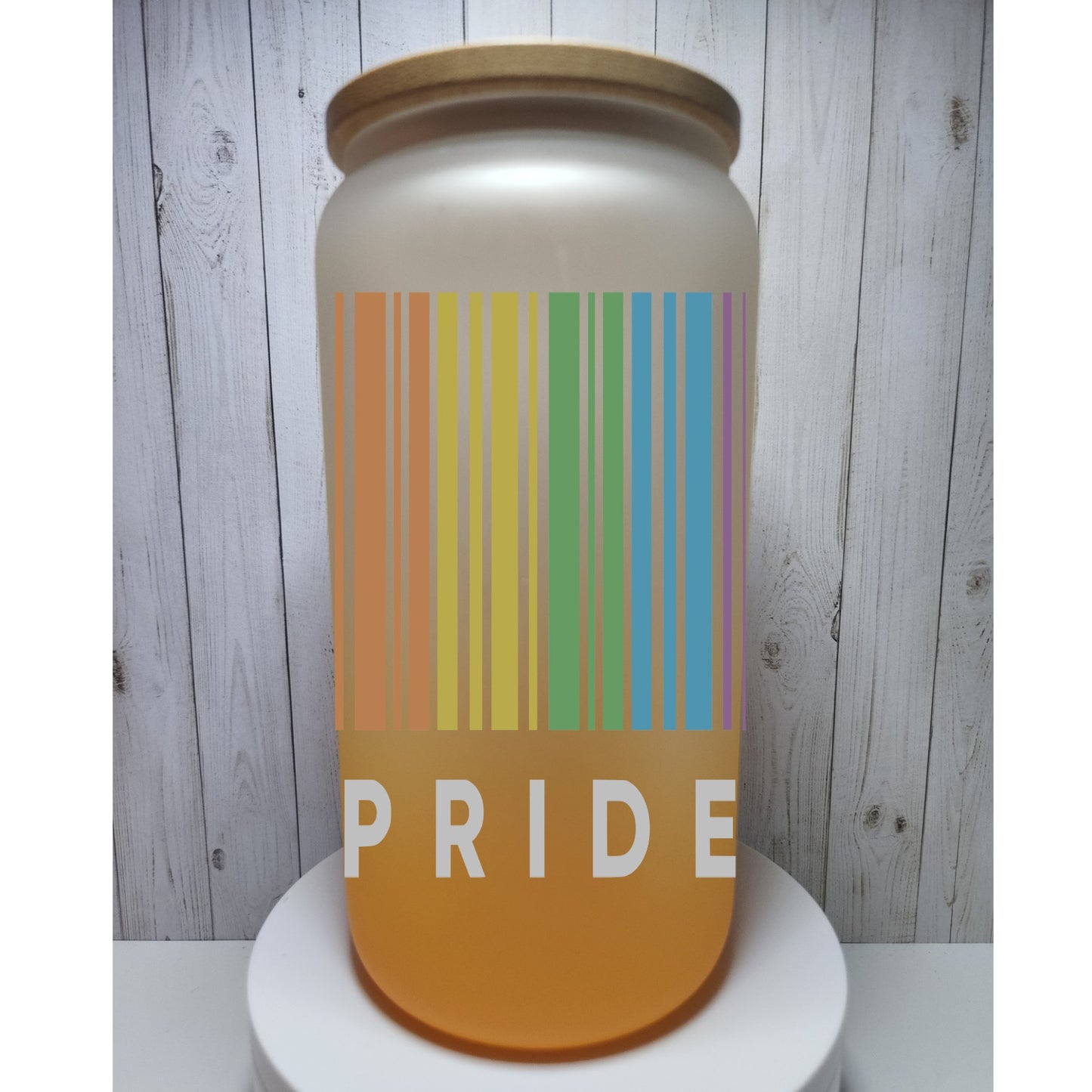 Pride Ombre Glass Cans