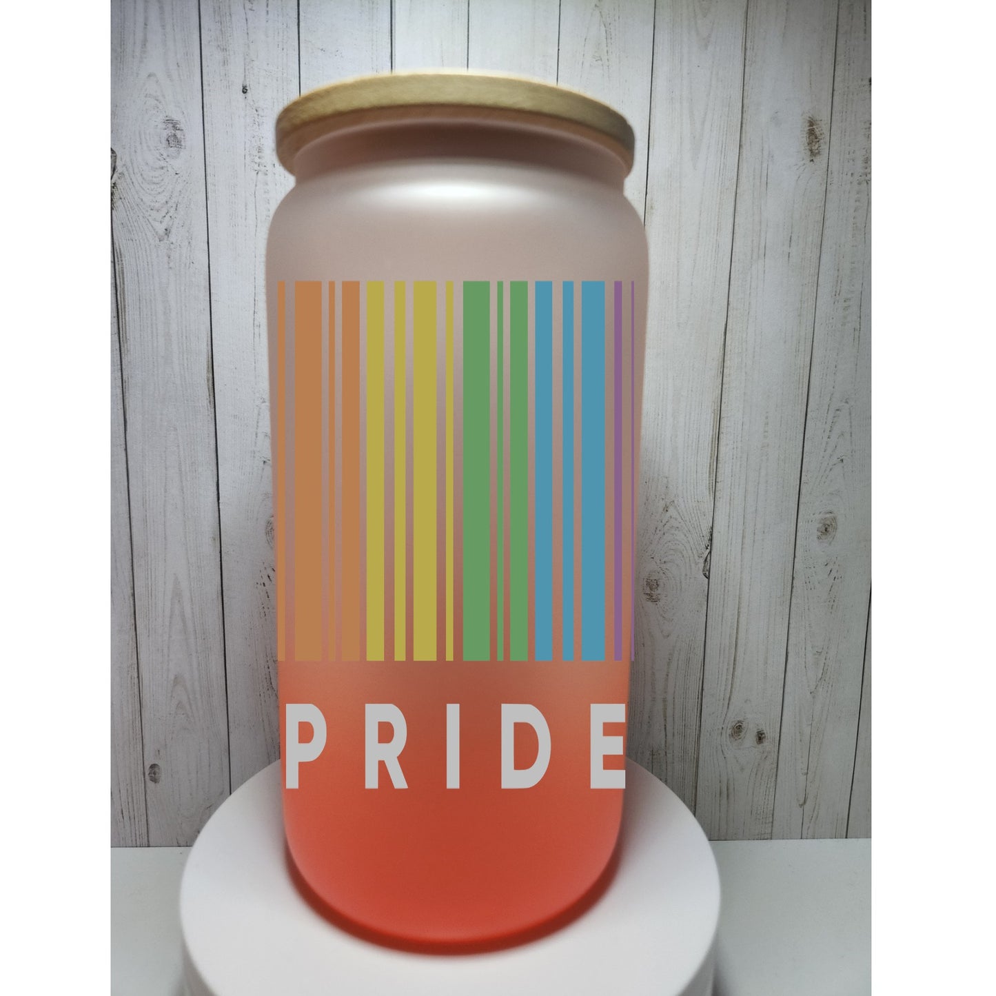 Pride Ombre Glass Cans