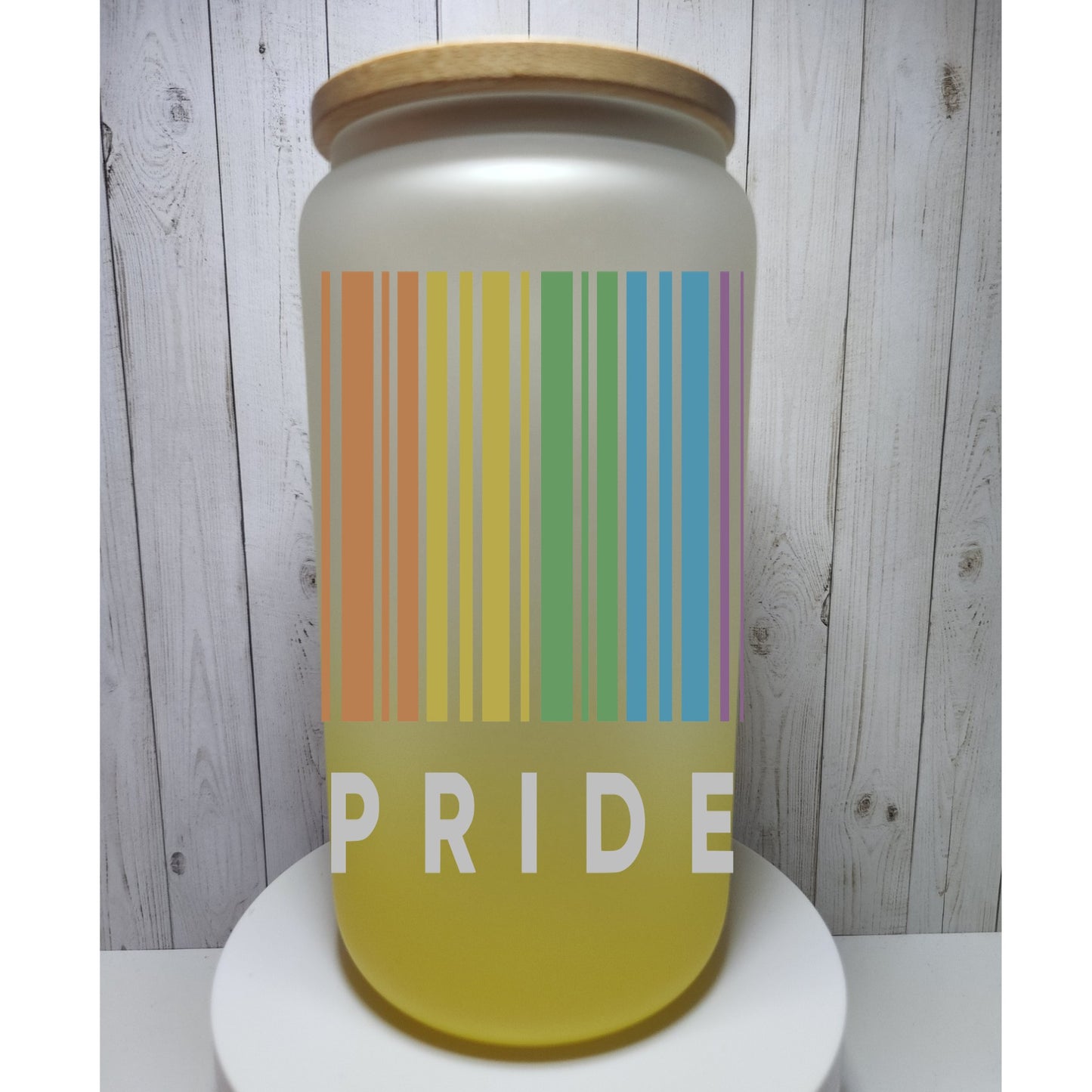 Pride Ombre Glass Cans