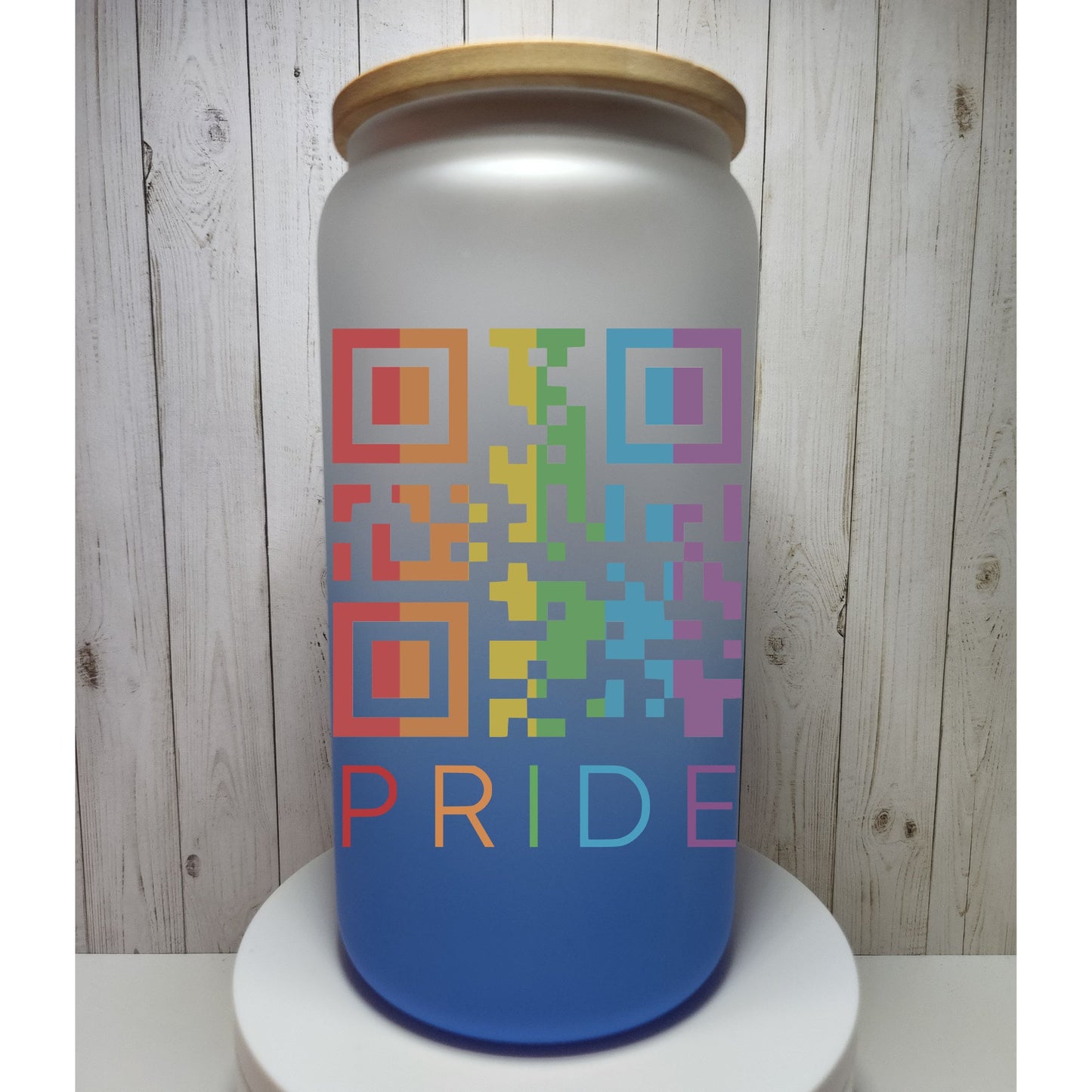 Pride Ombre Glass Cans