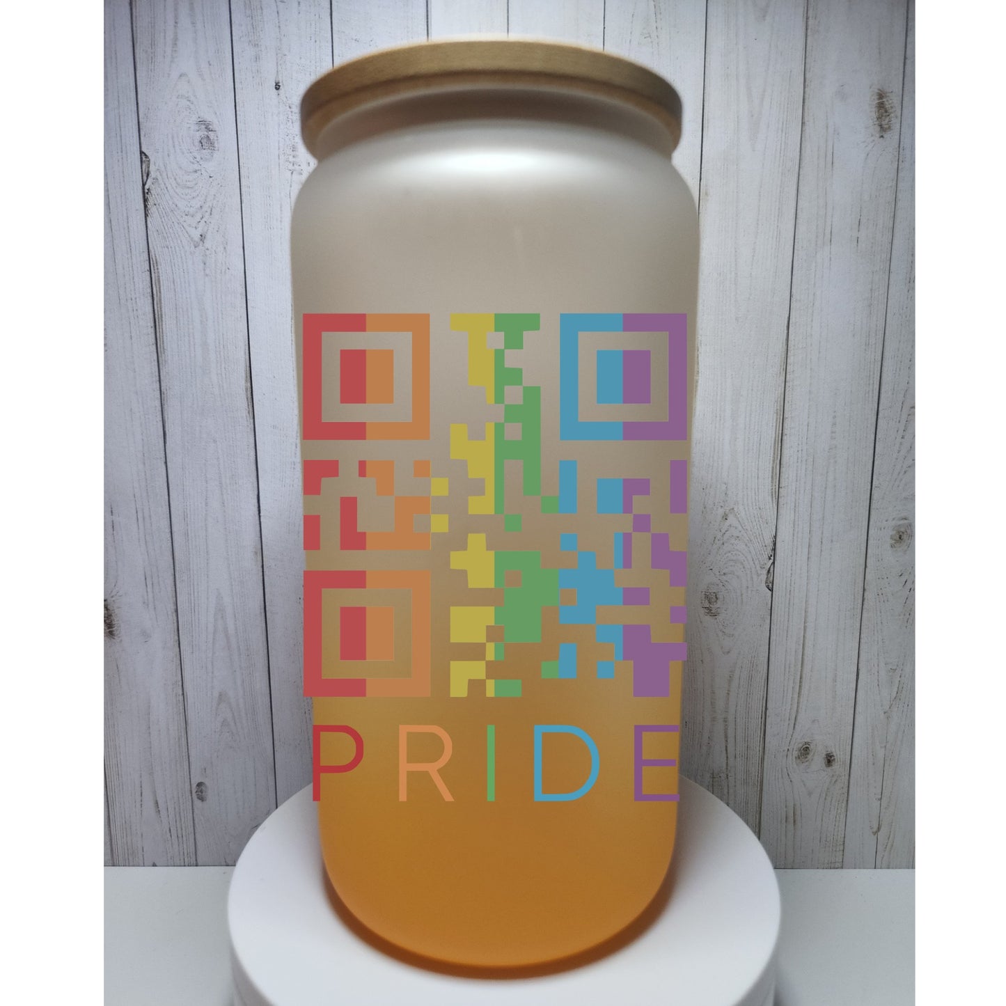 Pride Ombre Glass Cans