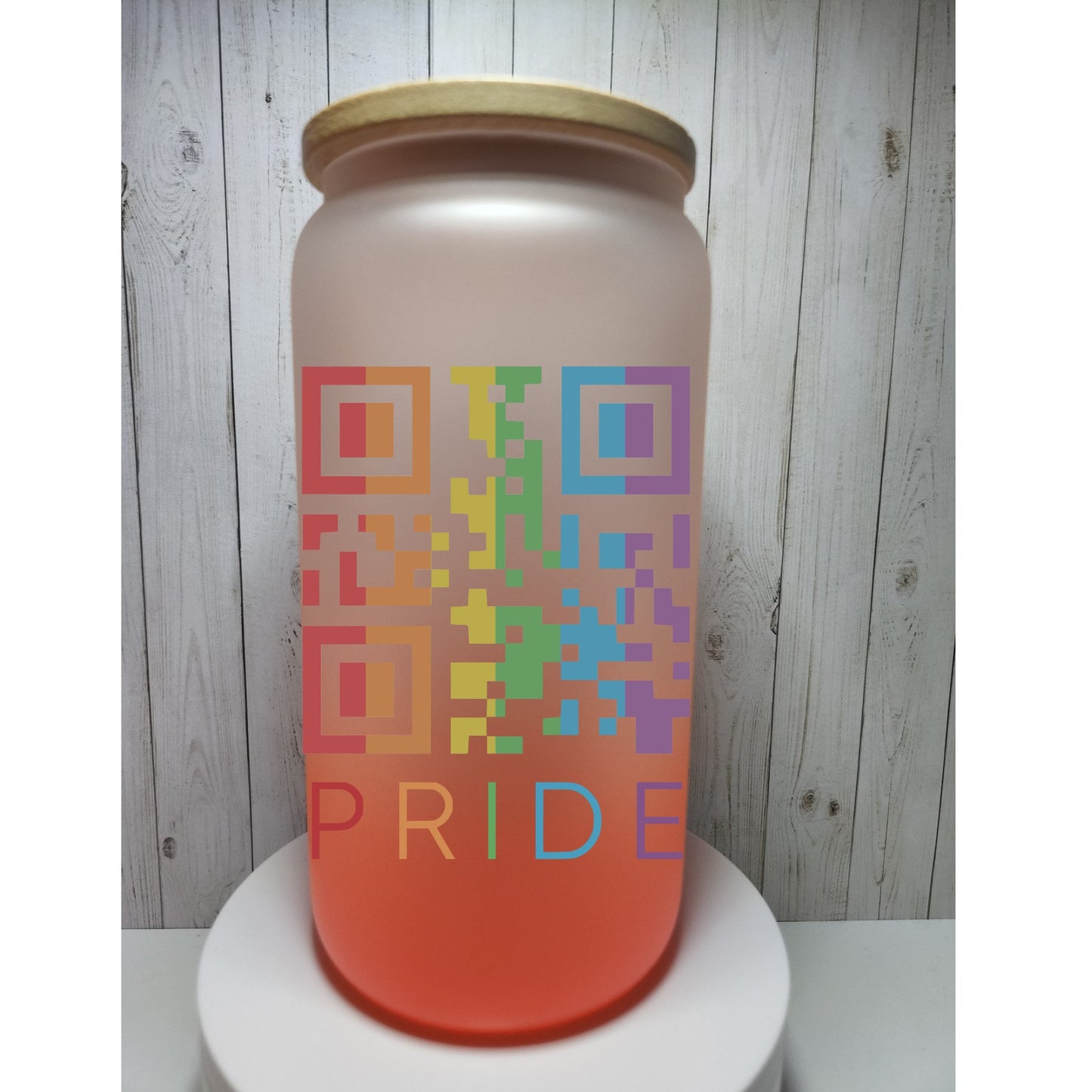 Pride Ombre Glass Cans